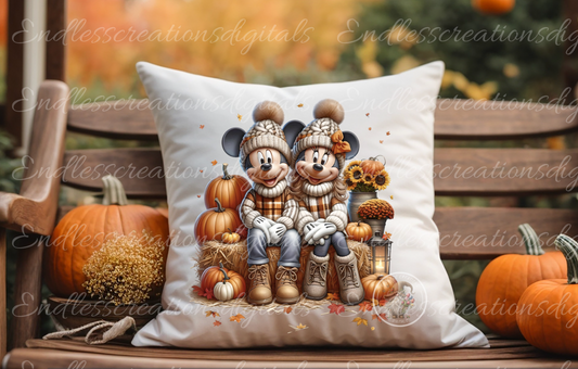FALL MR AND MRS MOUSE EXCLUSIVE DESIGNS