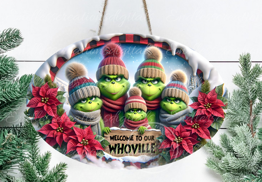 GREEN MONSTER FAMILY EXCLUSIVE DESIGN