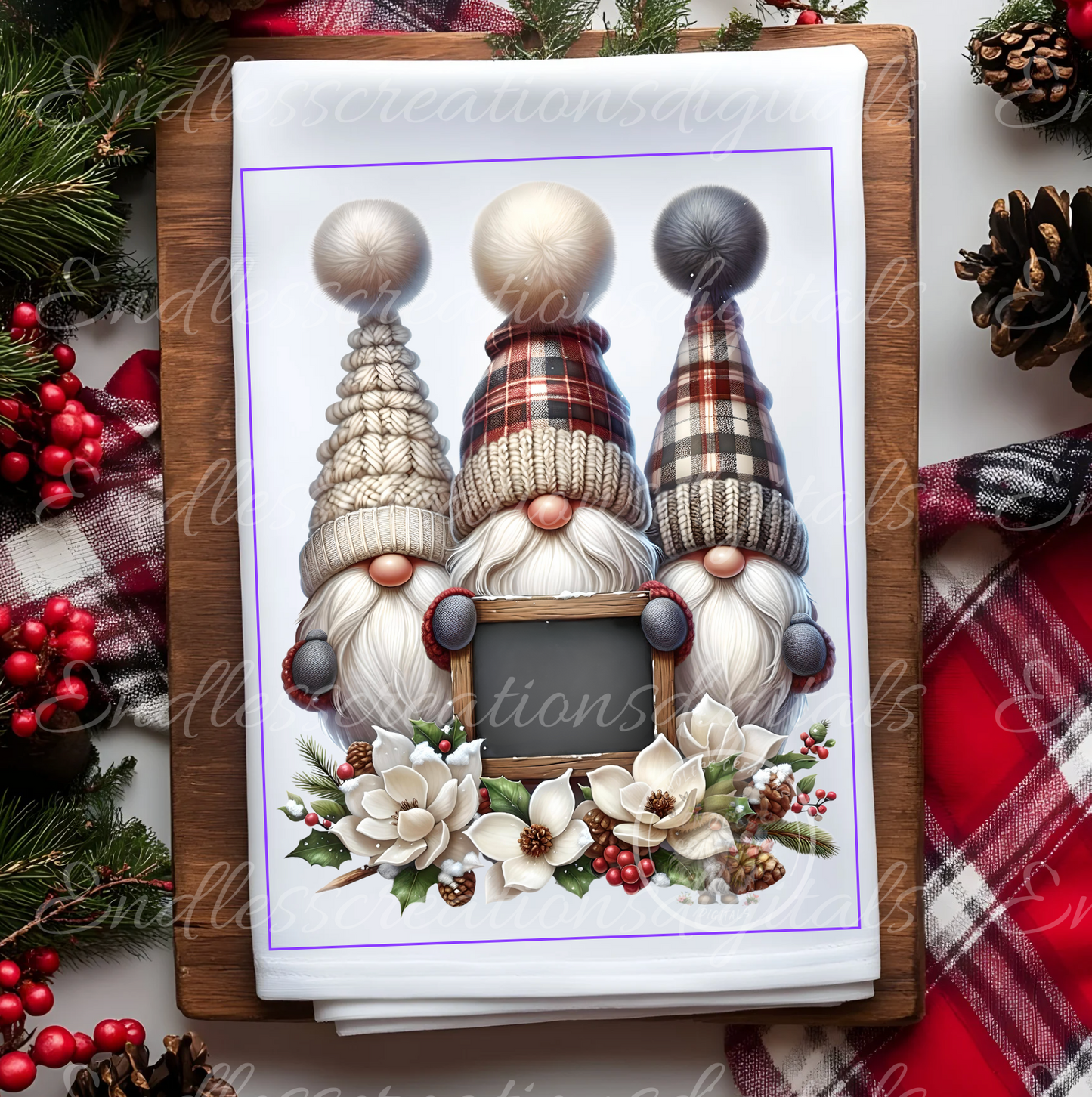 GNOMES FOR THE HOLIDAYS (NO TEXT) BUNDLE