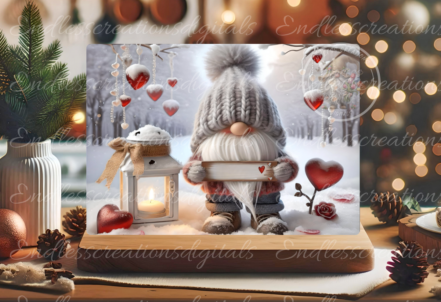 VALENTINES BE MINE GNOME