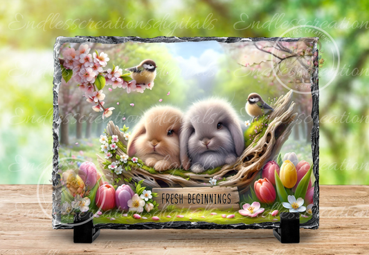 FRESH BEGINNINGS SPRING BUNNIES