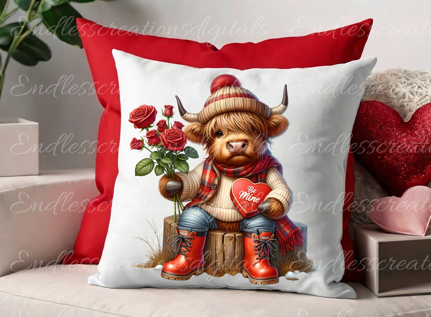 VALENTINES HIGHLAND COW BUNDLE