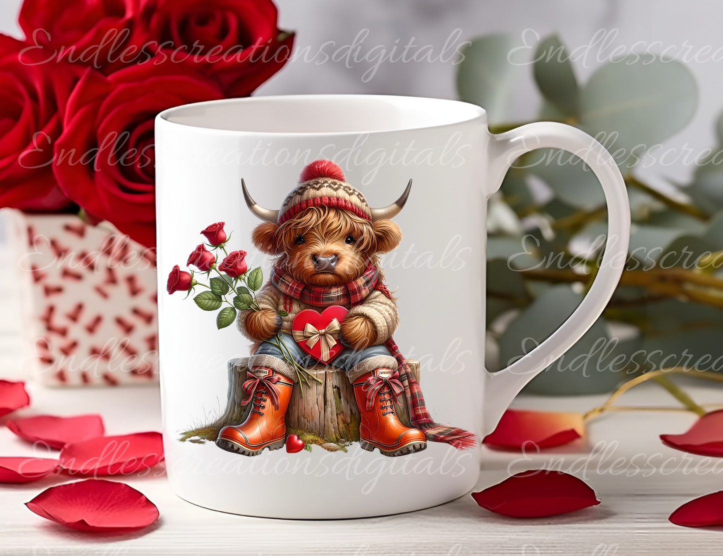 VALENTINES HIGHLAND COW BUNDLE
