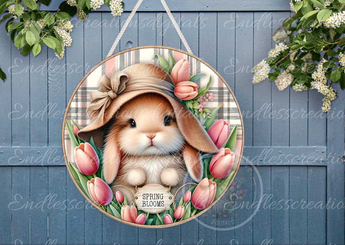 SPRING FLORAL ROUND