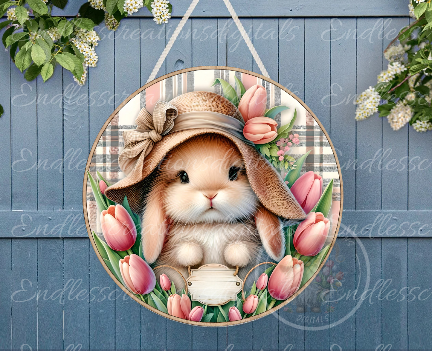 SPRING FLORAL ROUND