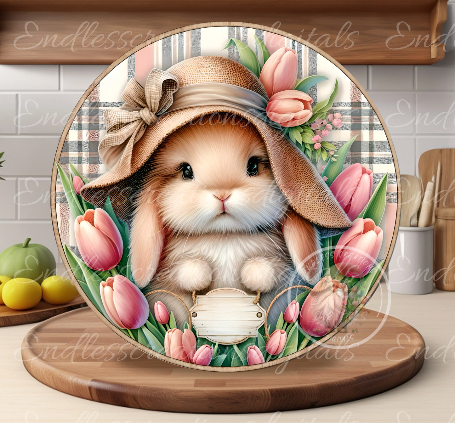 SPRING FLORAL ROUND