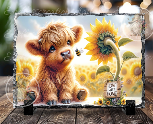 HOME SWEET HOME SUNFLOWER SUMMER RECTANGLE