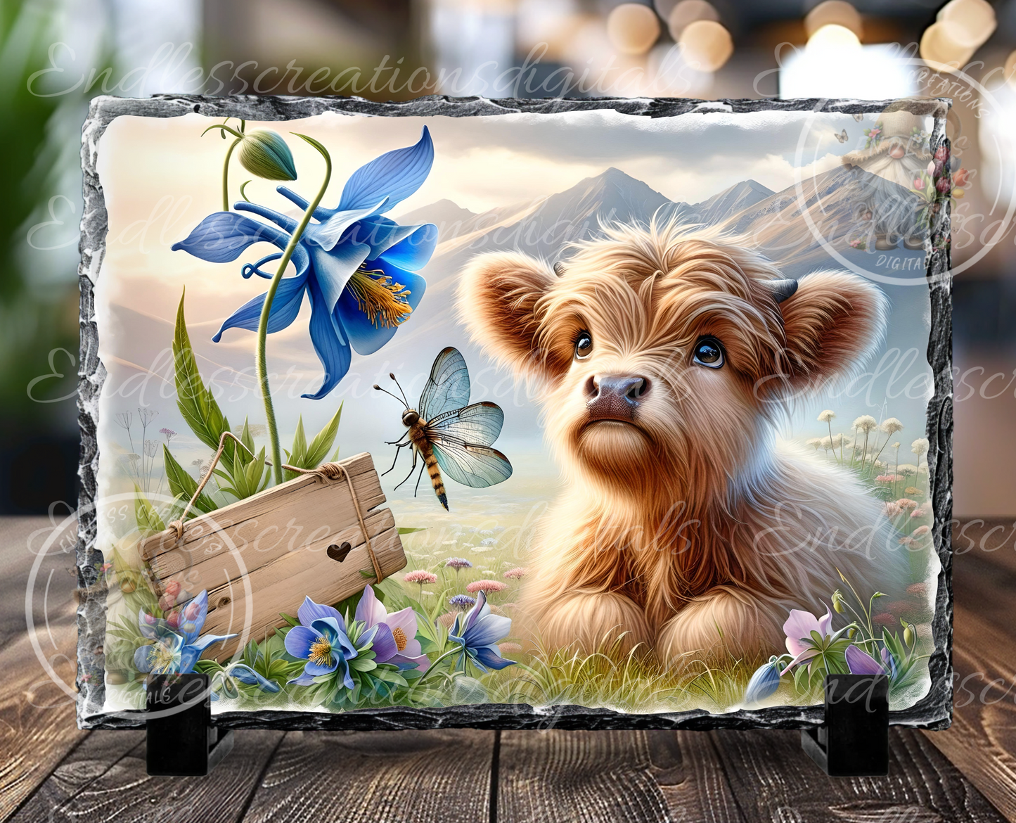 HOME SWEET HOME HIGHLAND RECTANGLE SPRING FLORAL