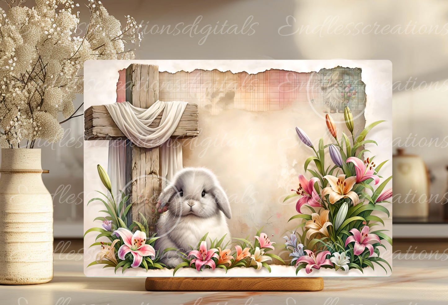 HE HAS RISEN EASTER FLORAL