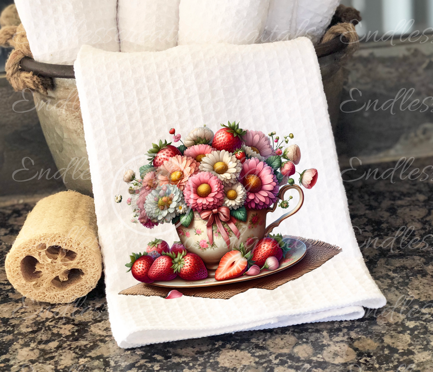 STRAWBERRY TEA KITCHEN BUNDLE