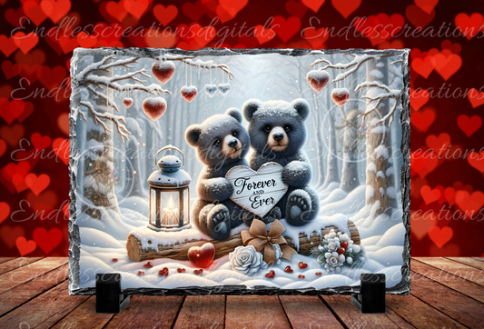 FOREVER VALENTINES BLACK BEARS