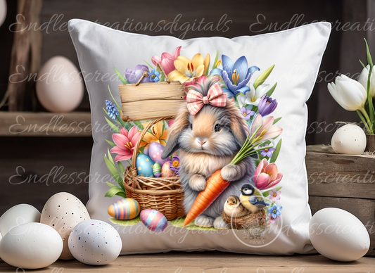 EASTER BUNNY TRANSPARENCIES BUNDLE OF 6