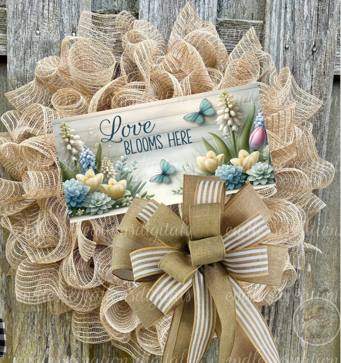 SPRING FLORAL 12 X 6 RECTANGLE