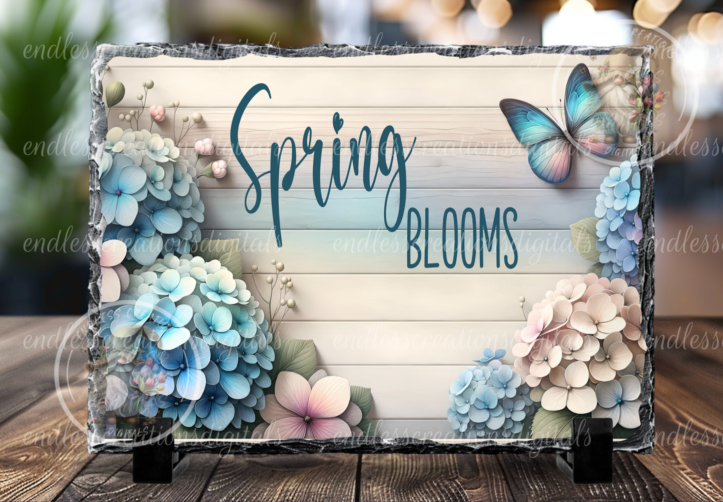 SPRING BLOOMS FLORAL 15 x 11