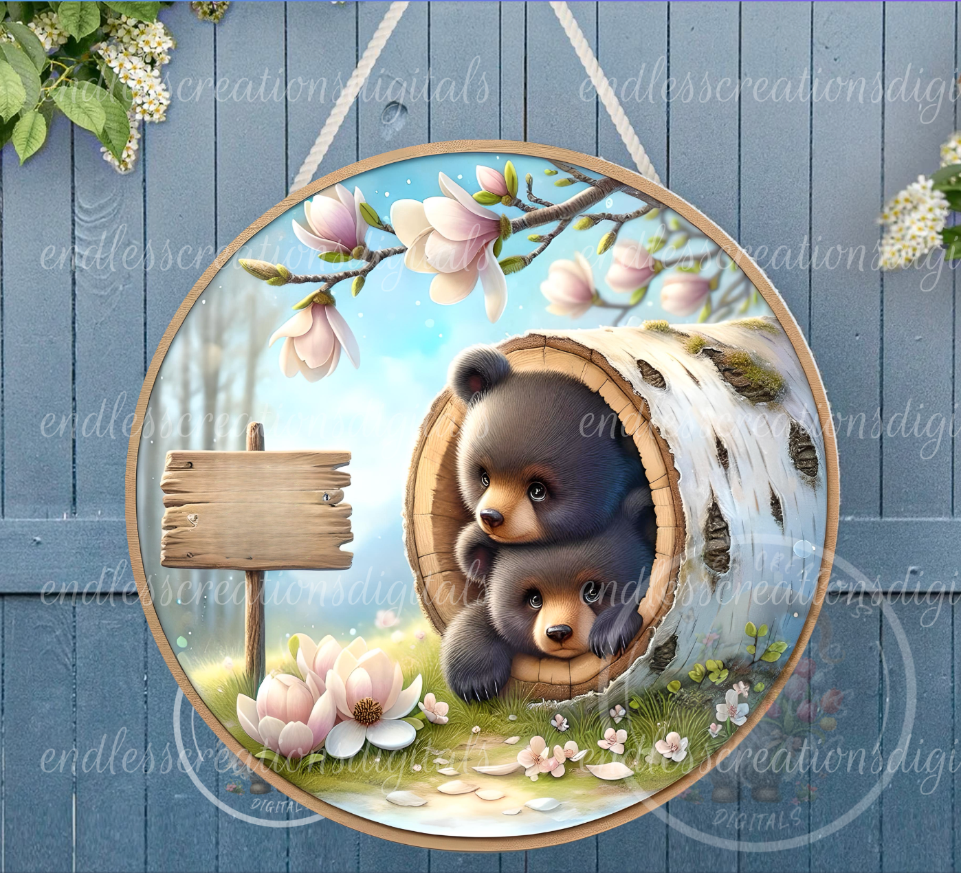 SPRING BABY BLACK BEARS