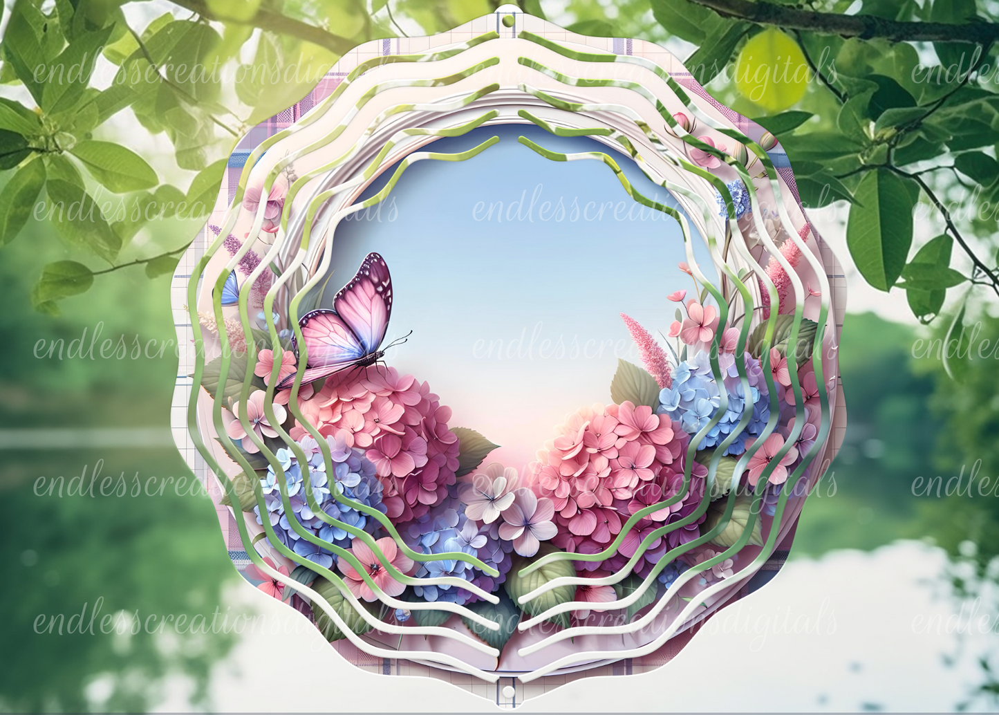 SPRING FLORAL ROUND