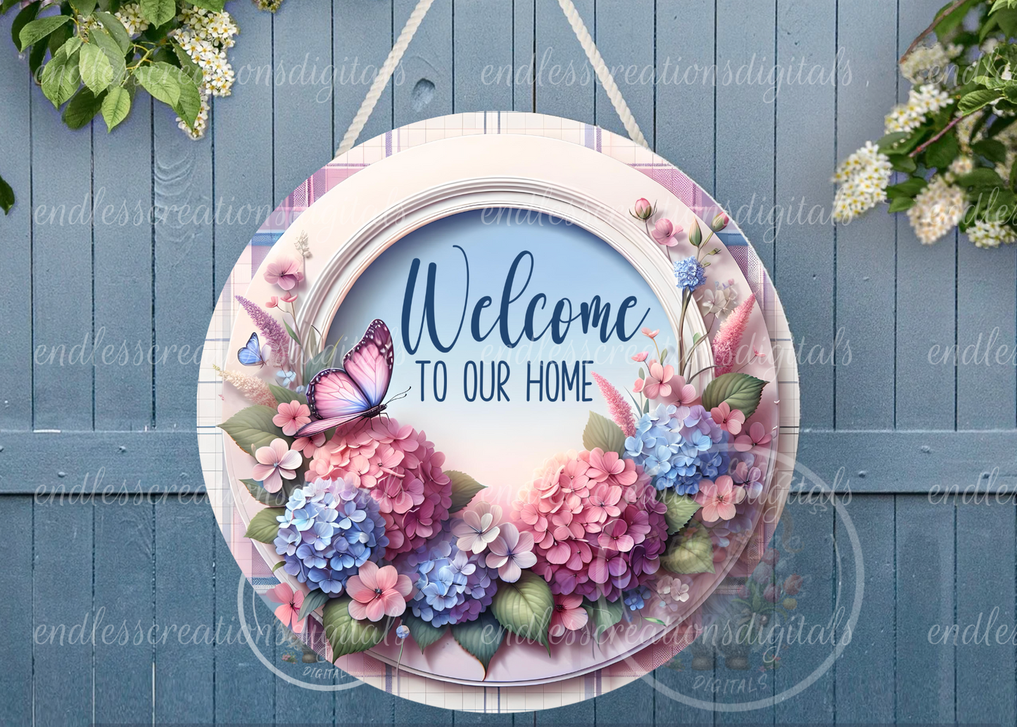 SPRING FLORAL ROUND