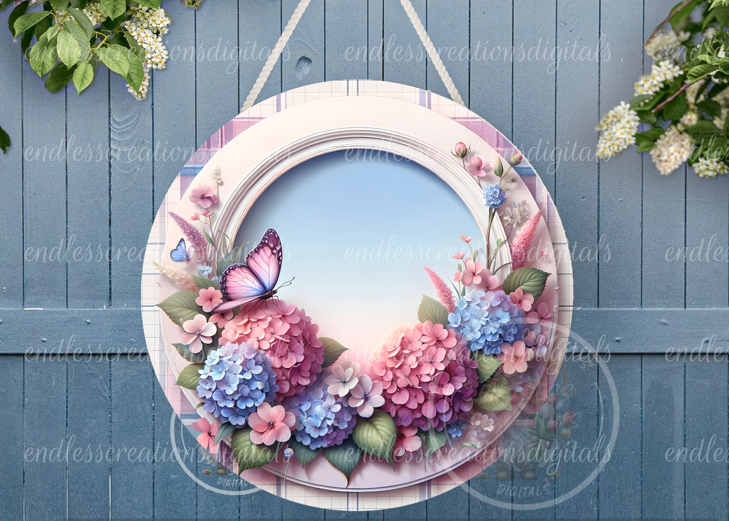 SPRING FLORAL ROUND