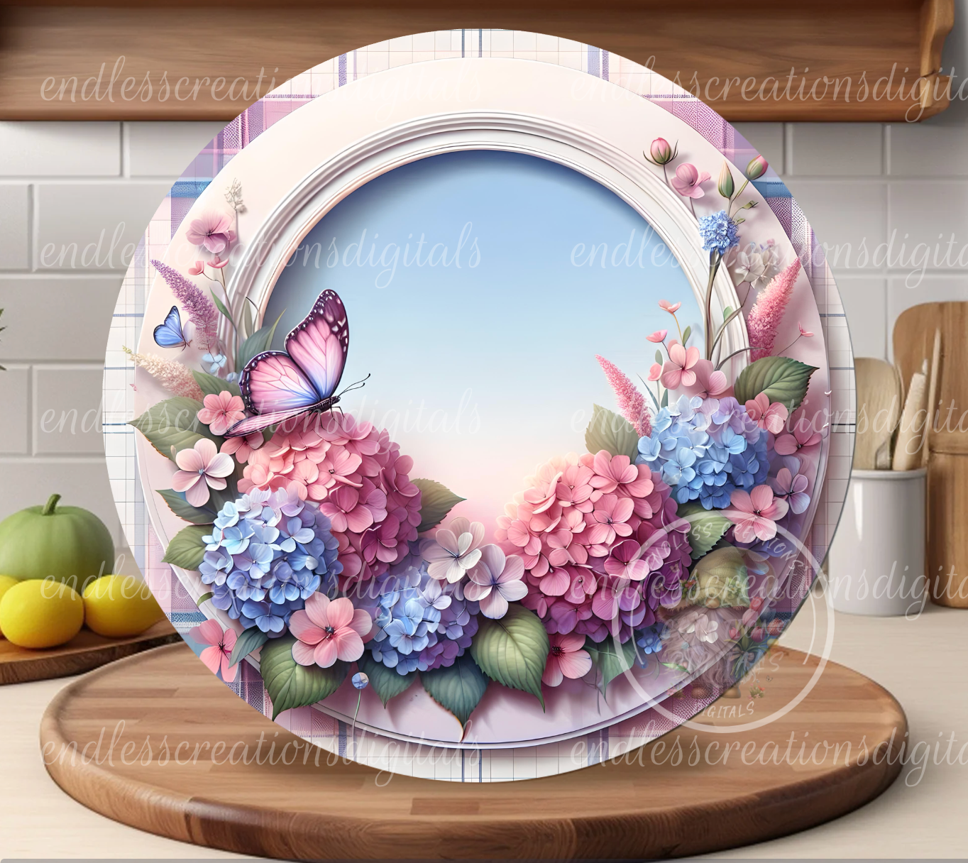SPRING FLORAL ROUND