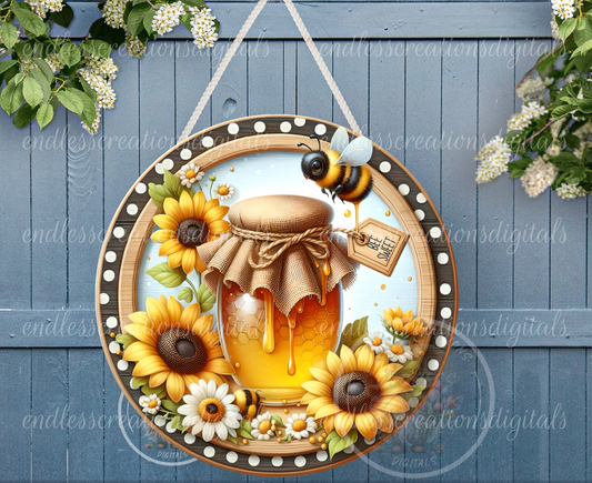 SUMMER HONEY BEE ROUND
