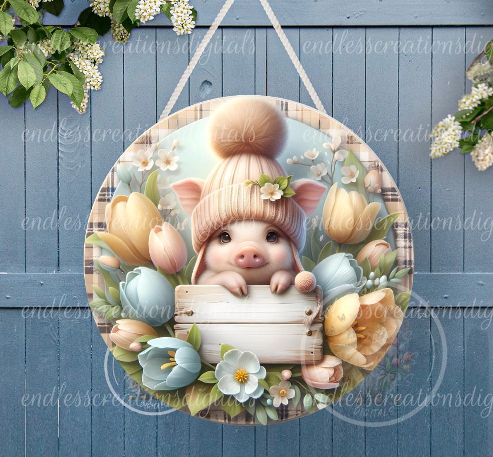 TULIPS BABY PIG SPRING