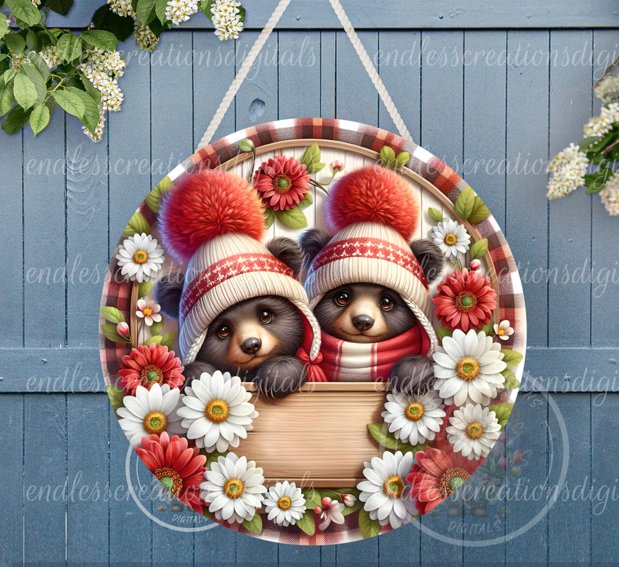 SPRING BLACK BEARS ROUND