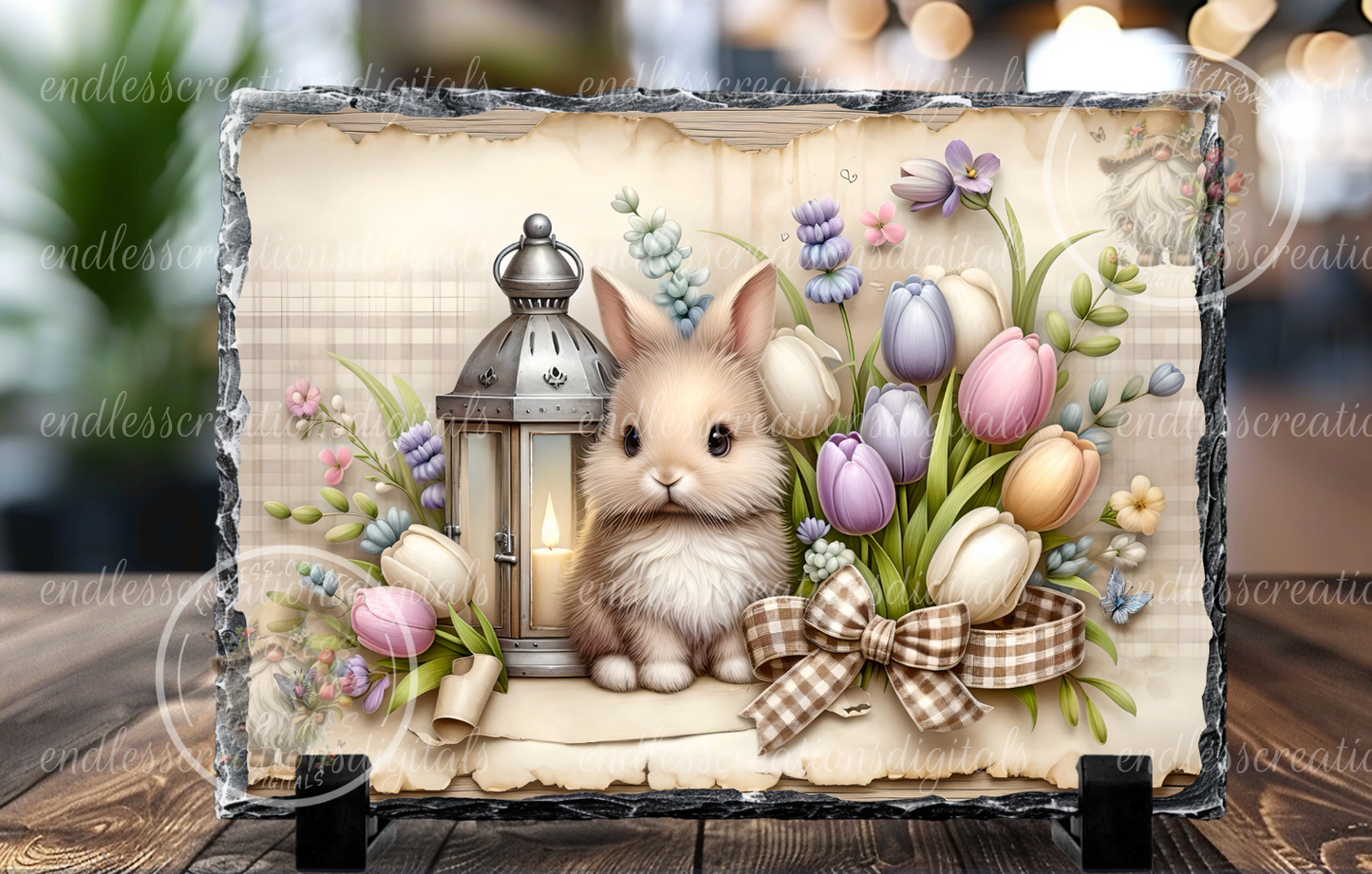 SPRING BLESSINGS FLORAL RECTANGLE