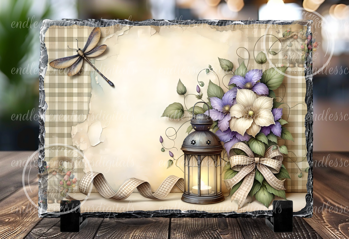 FLORAL MAGICAL DRAGONFLY