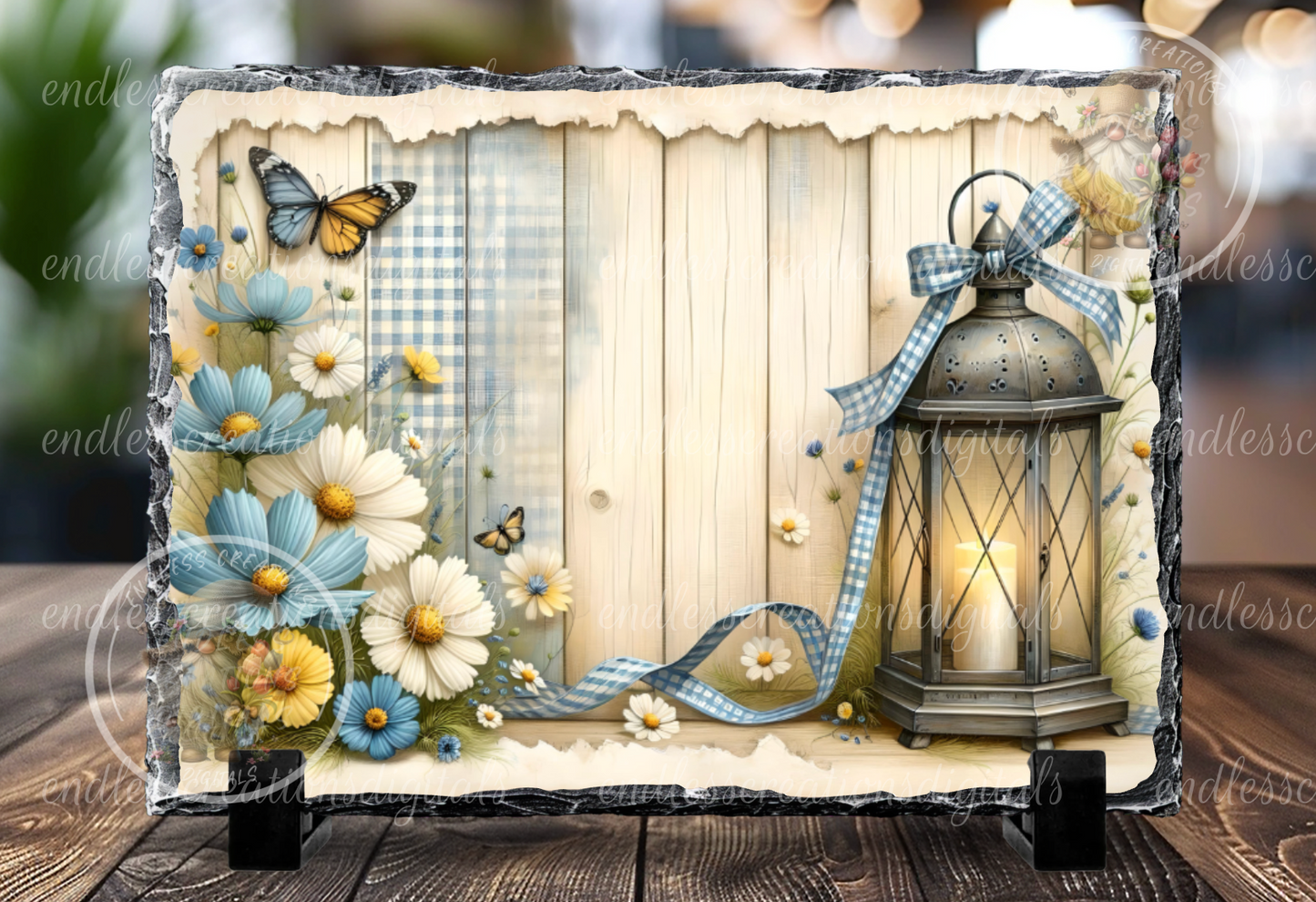 HOME FLORAL LANTERN