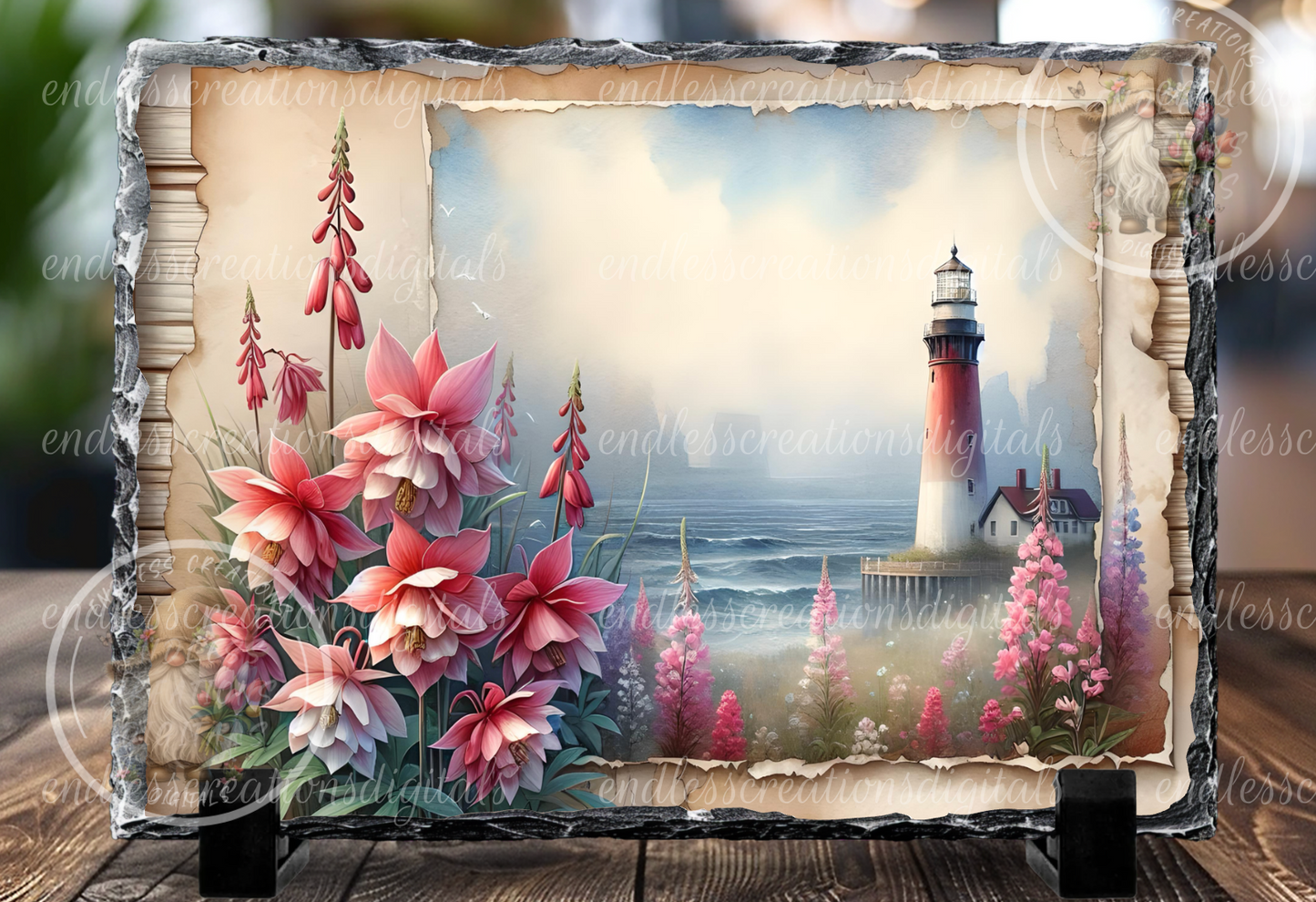 FLORAL COASTAL LIGHTHOUSE