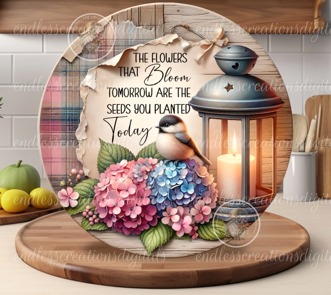 BLOOMING HYDRANGEAS