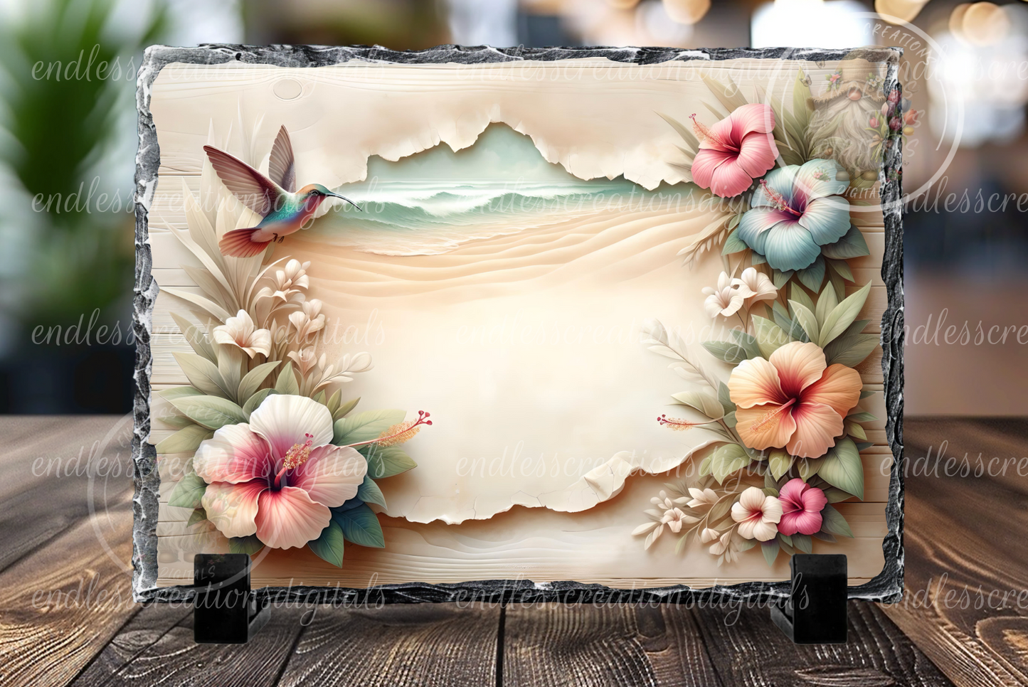 FLORAL TROPICAL BEACH