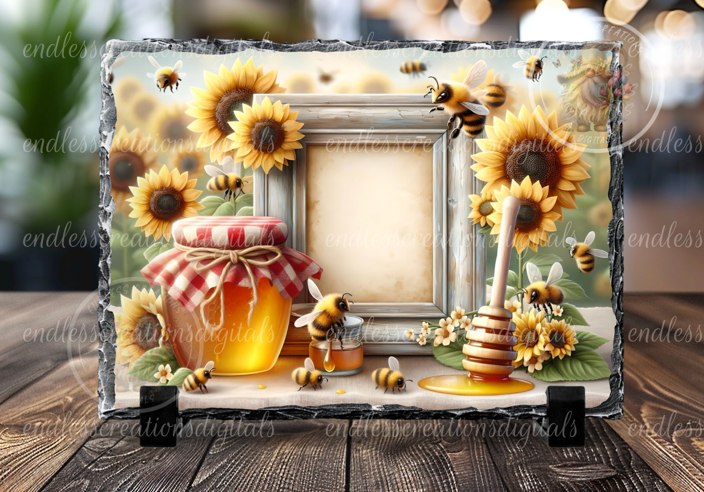 BEE HAPPY SUNFLOWER BEES