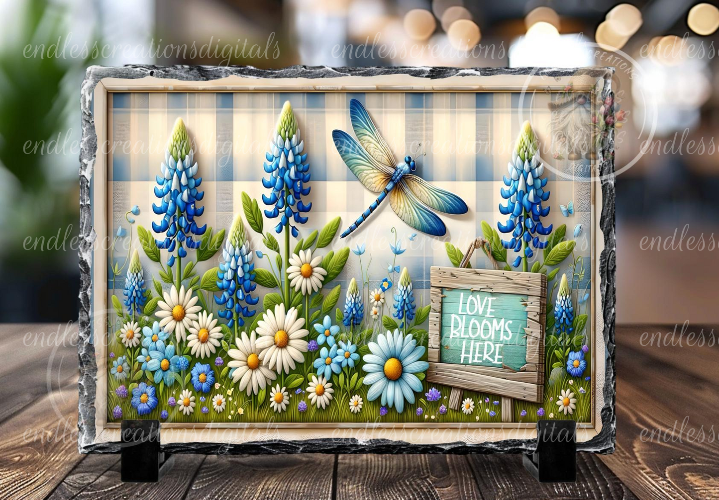 DRAGONFLY FLORAL BLOOMS