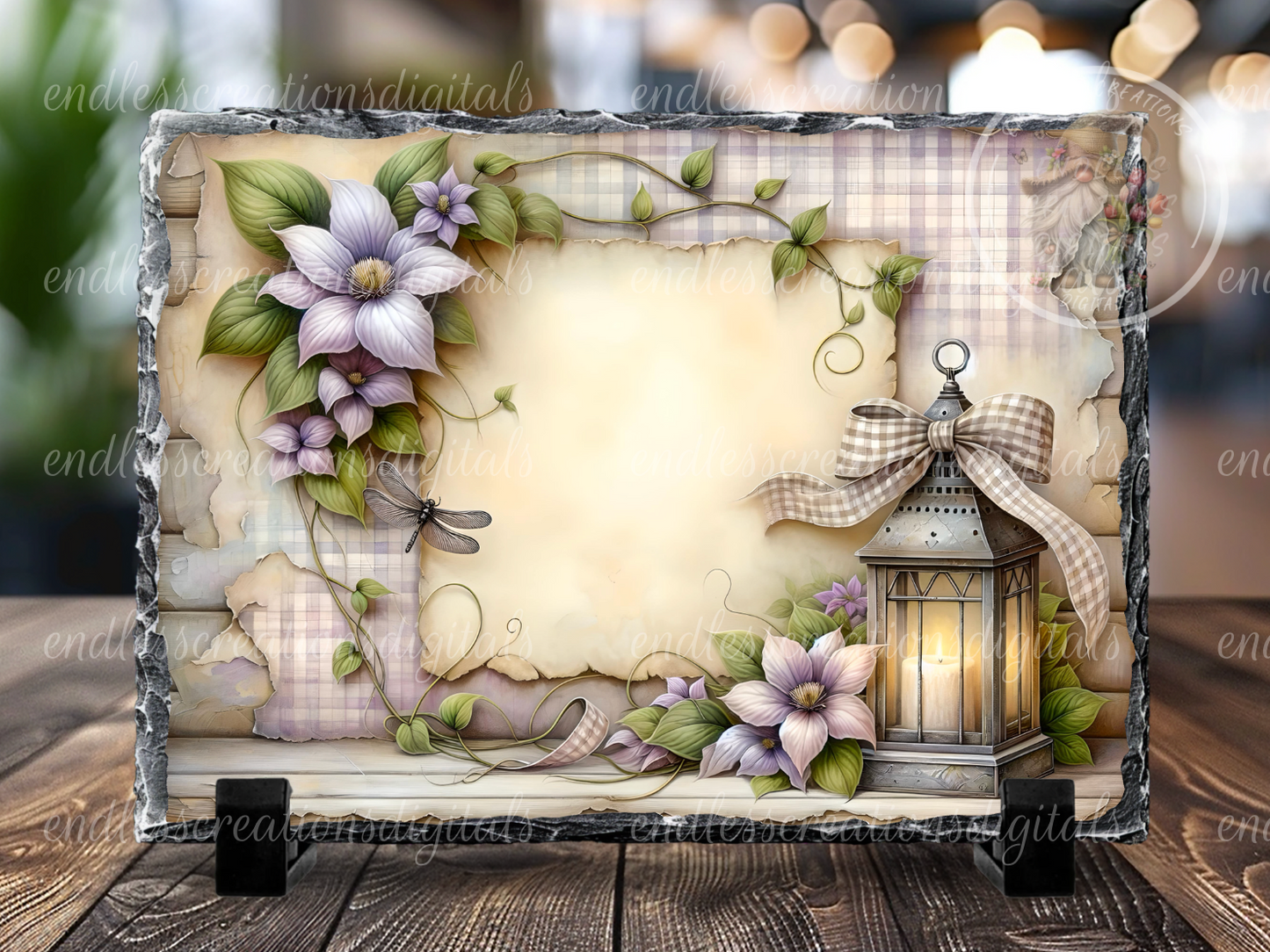 CLEMATIS DRAGONFLY FLORAL