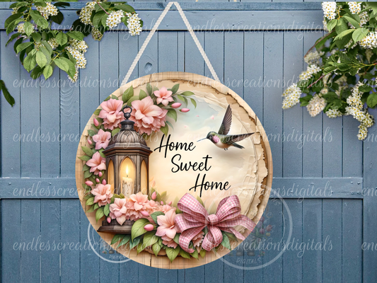 GARDENIA FLORAL LANTERN