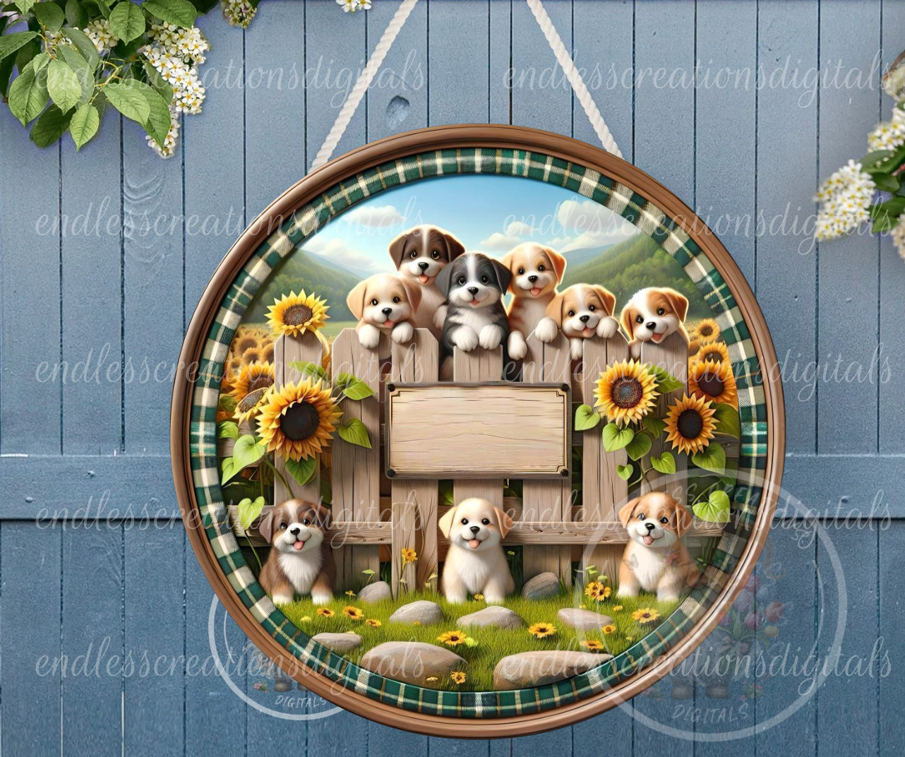 SUNFLOWER PUPPIES BEWARE