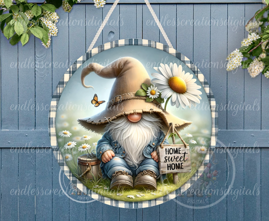HOME SWEET DAISY GNOME