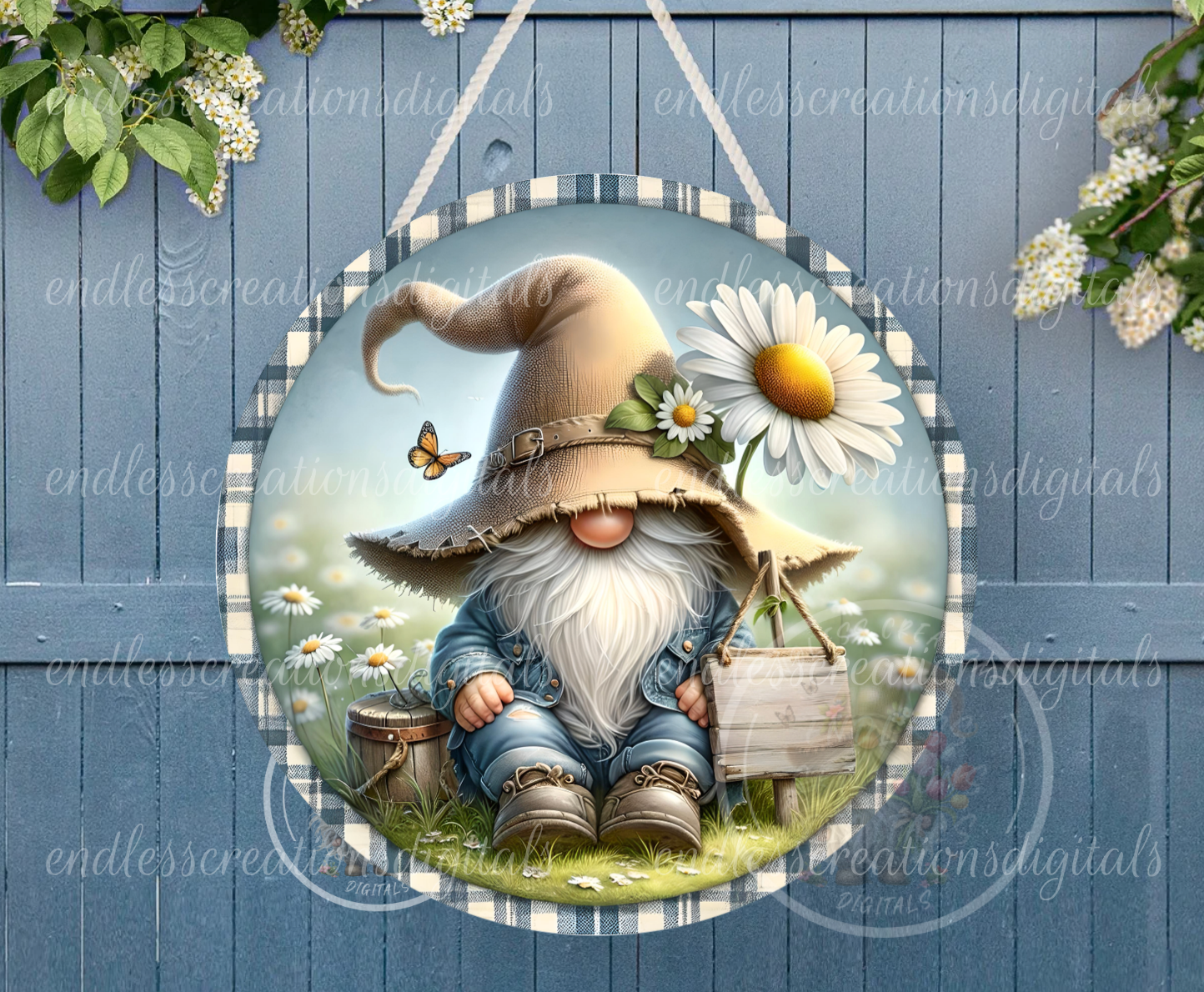 HOME SWEET DAISY GNOME