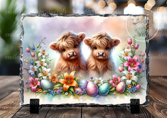 EASTER HIGHLAND BABIES