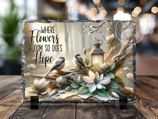 WHERE FLOWERS BLOOM