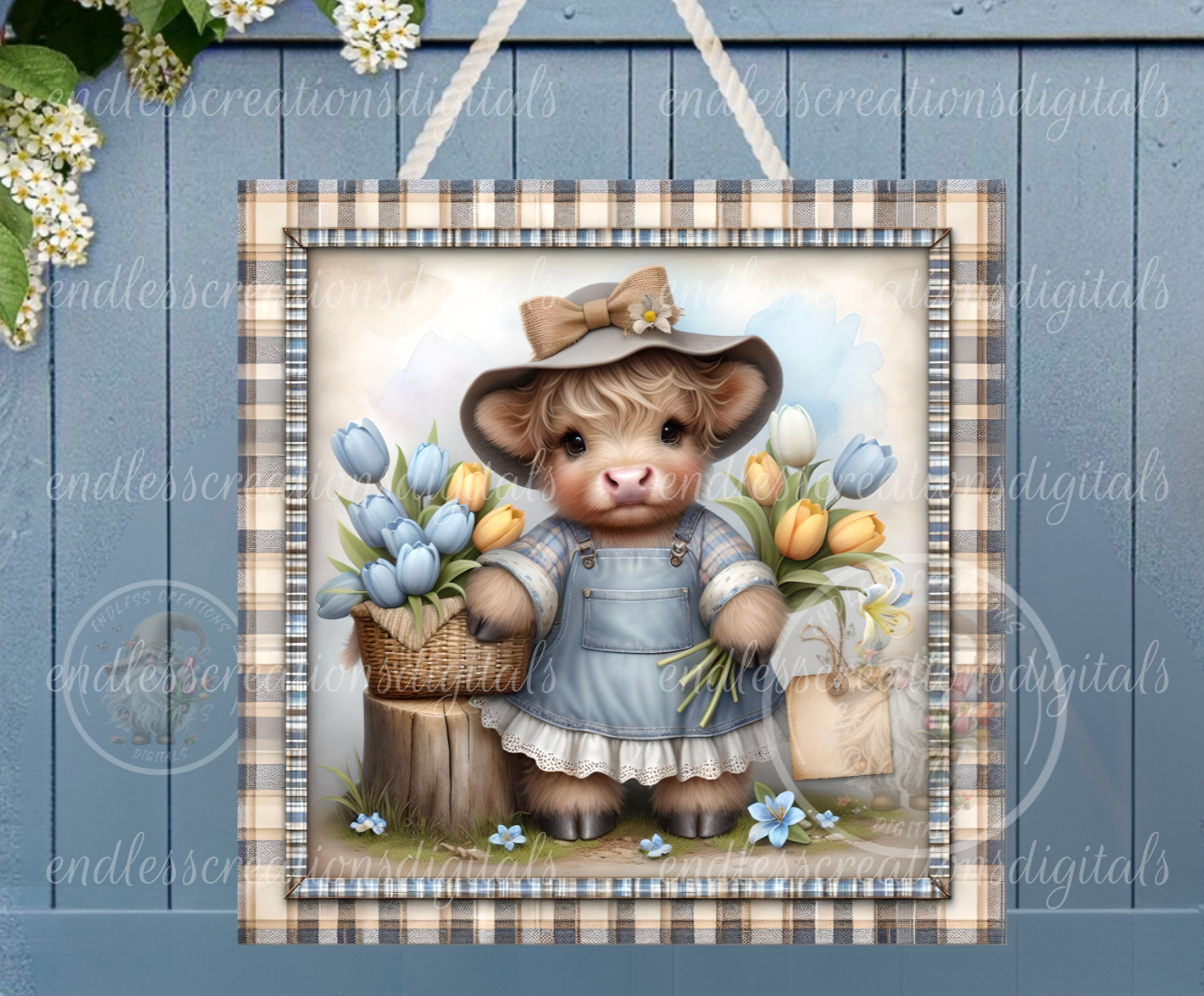 CUTE GIRLIE HIGHLAND TULIPS