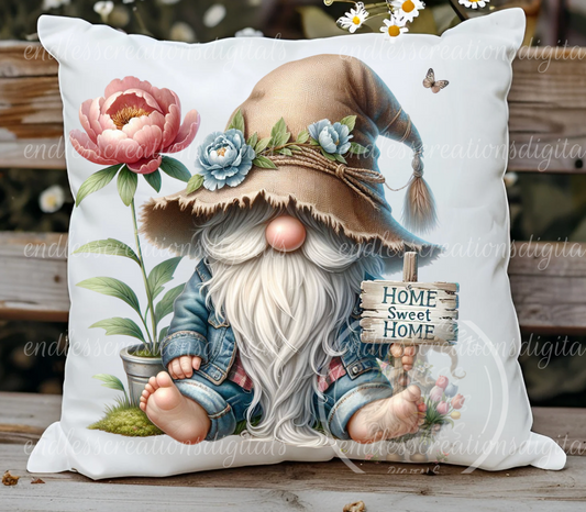 HOME SWEET HOME PEONY GNOME
