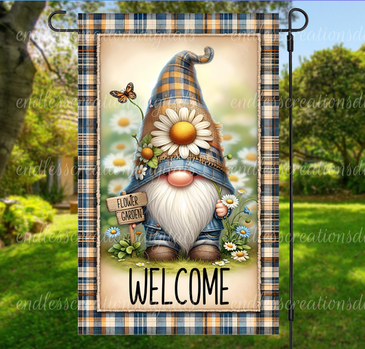 DENIM DAISY GNOME