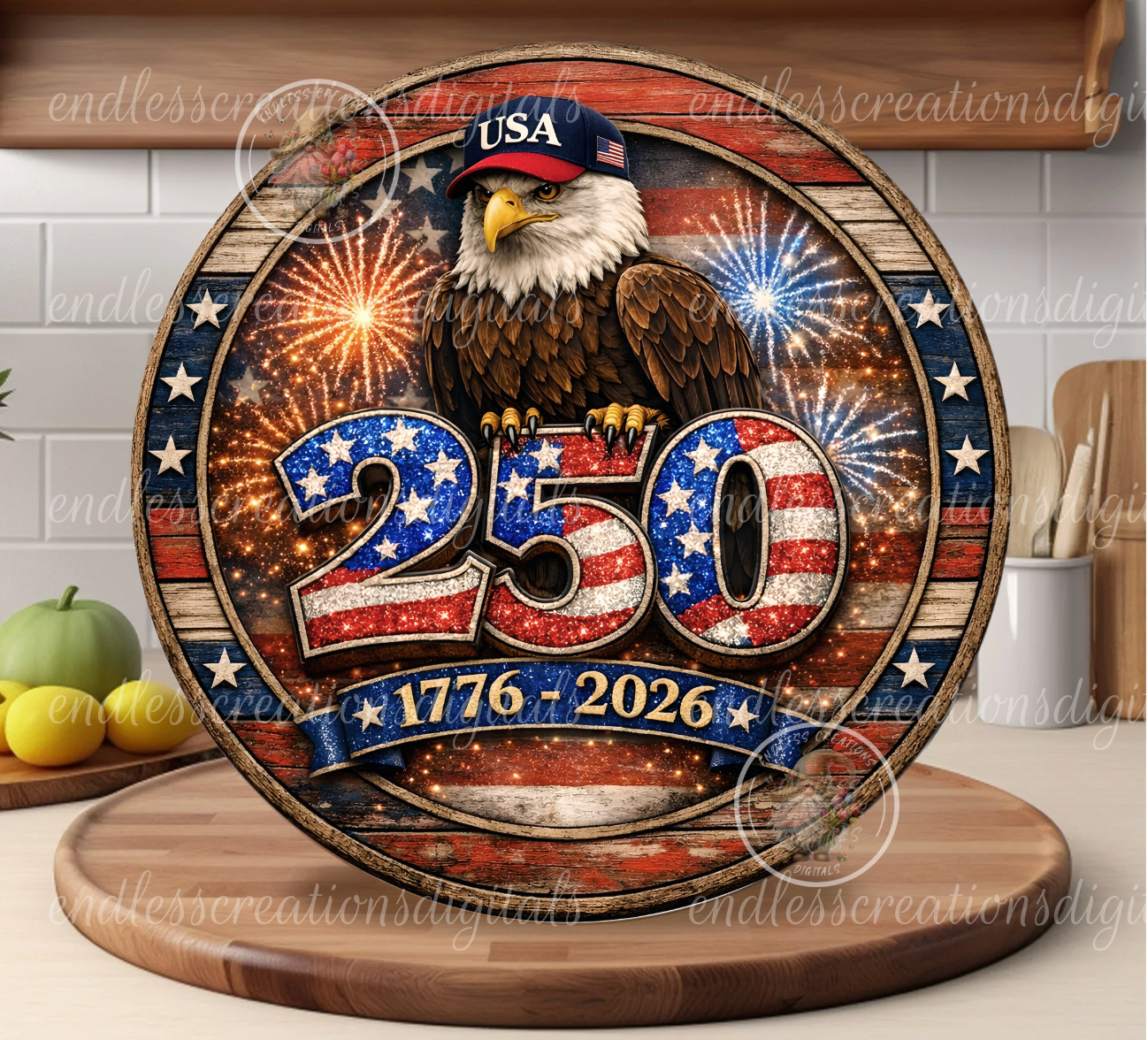AMERICAN 250 BIRTHDAY EAGLE