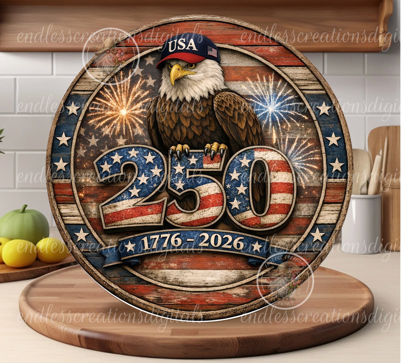 AMERICAN 250 BIRTHDAY EAGLE