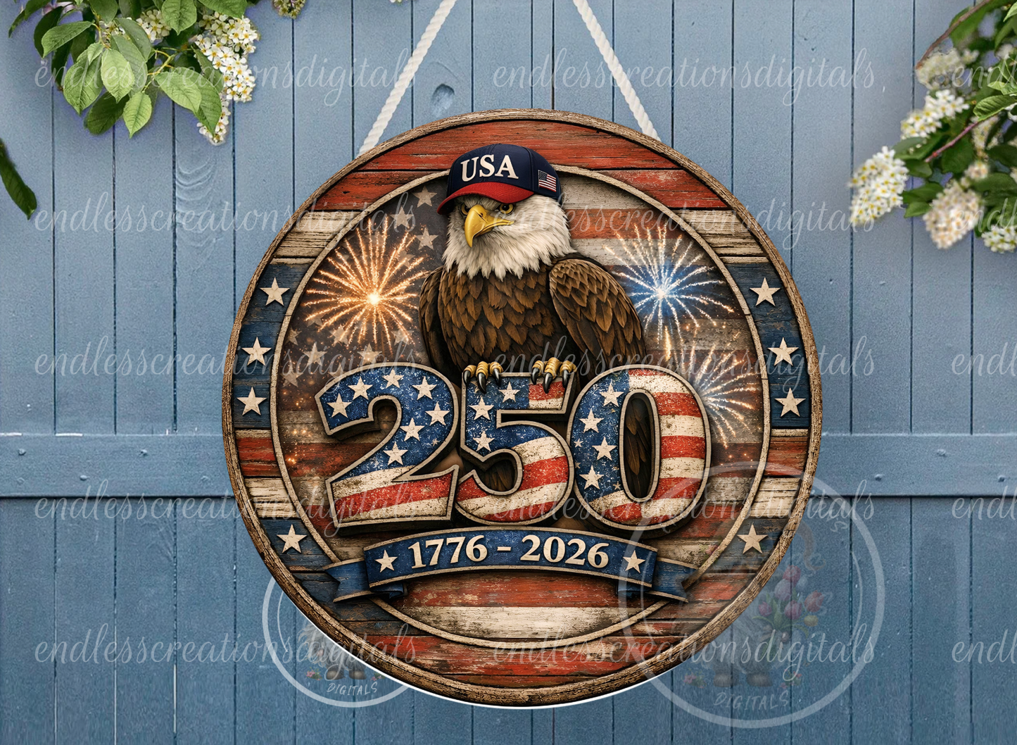 AMERICAN 250 BIRTHDAY EAGLE