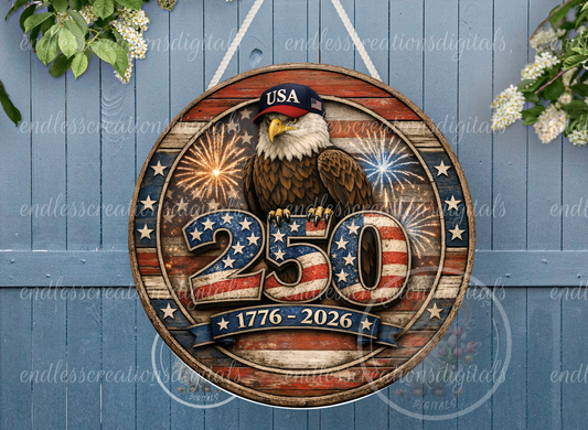 AMERICAN 250 BIRTHDAY EAGLE