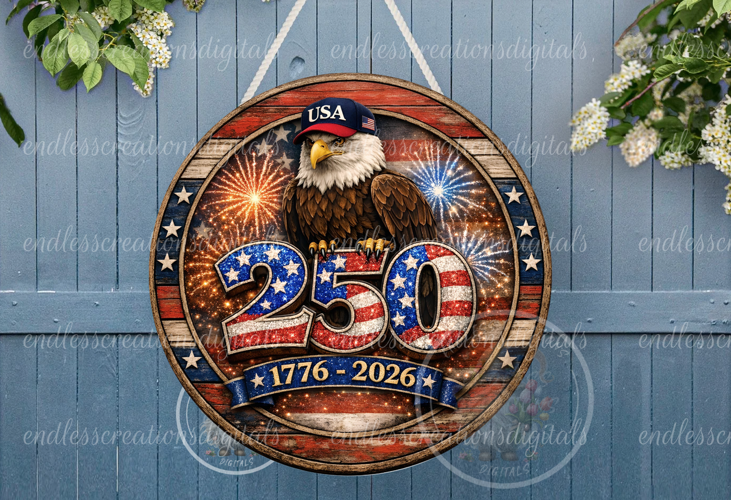 AMERICAN 250 BIRTHDAY EAGLE