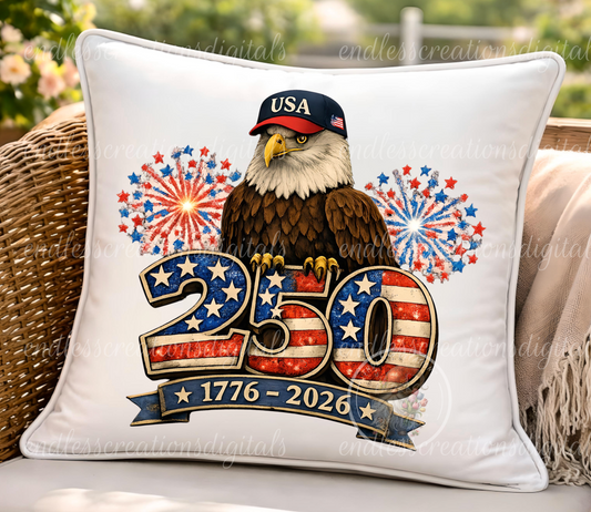 AMERICAN 250 BIRTHDAY TRANSPARENCY
